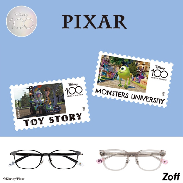 ディズニー創立100周年限定コレクション 『トイ・ストーリー』と『モンスターズ・インク』のPIXAR人気キャラクターがさりげなくデザインされたコレクション