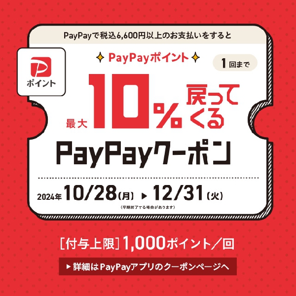 Zoffで使えるPayPayクーポン！12/31（火）まで