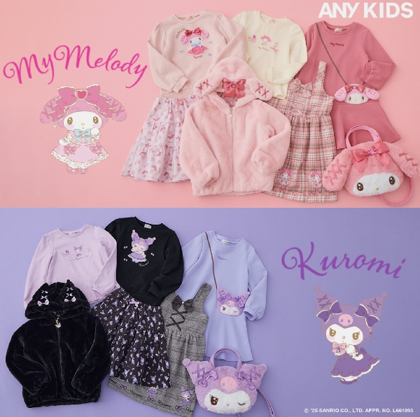 ◆マイメロディ・クロミ×AnyKIDS◆