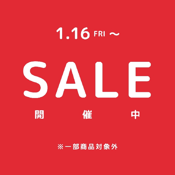 WINTER SALE開催！
